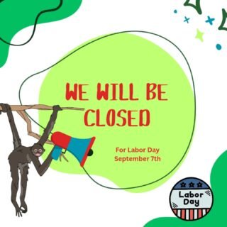 🇺🇲 We will be closed for Labor day! 
🇺🇲 We will be back in action on September 8th (Tuesday)
🇺🇲 We hope you have a great holiday!

#exoticpet #vetmed
#laborday